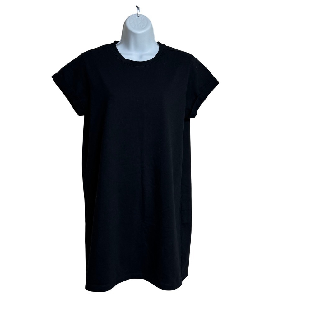 AllSaints Black Mini T-Shirt Dress